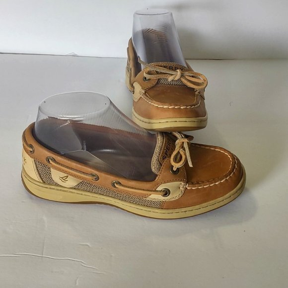 Sperry Women's Ivyfish Premium Leather Boat Shoes Size 6M - Picture 1 of 12